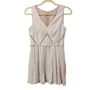Finders Keepers Pink Sleeveless Cut Out Mini Dress Womens 4 Coquette Girly